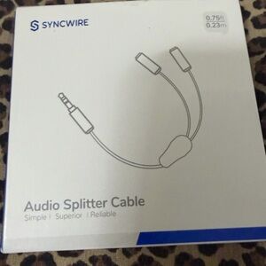 Syncwire Audio Splitter Cable - White
